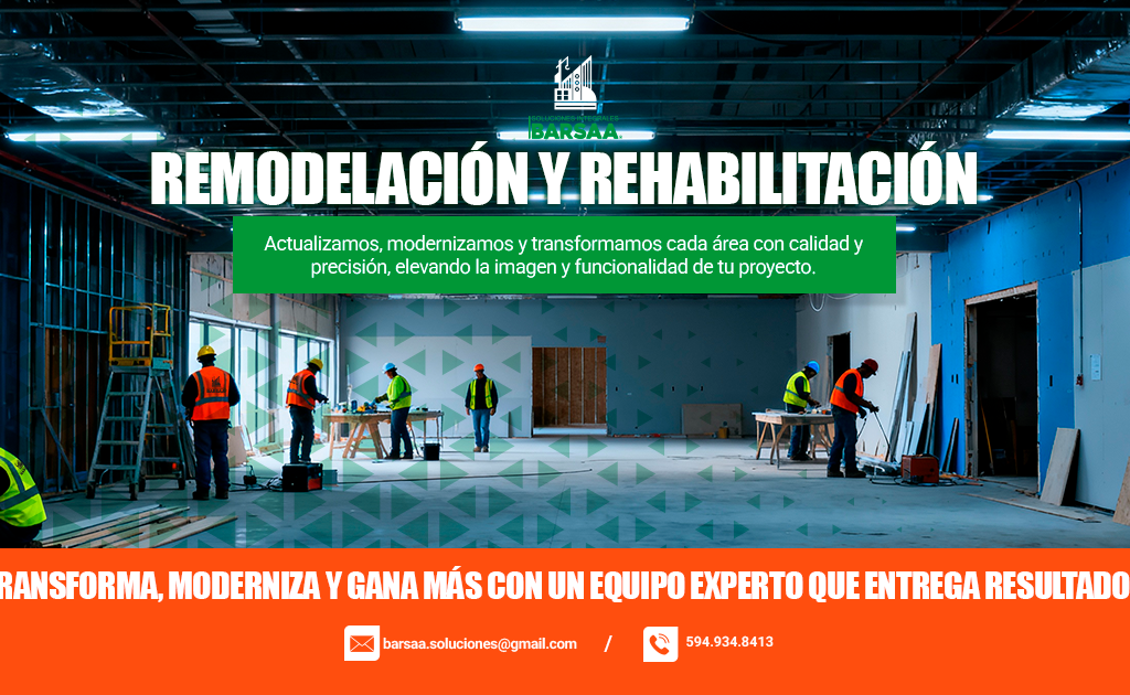 REMODELACION EQUIPO BARSAA,EDIFICIO